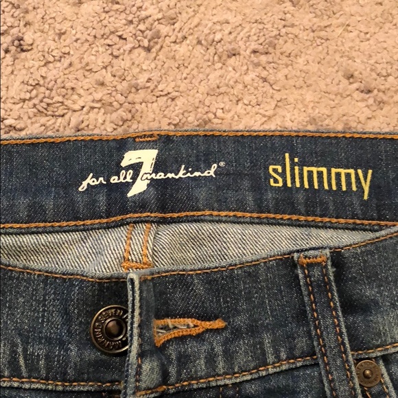 7 For All Mankind Men’s Slimmy Jeans - Picture 6 of 10